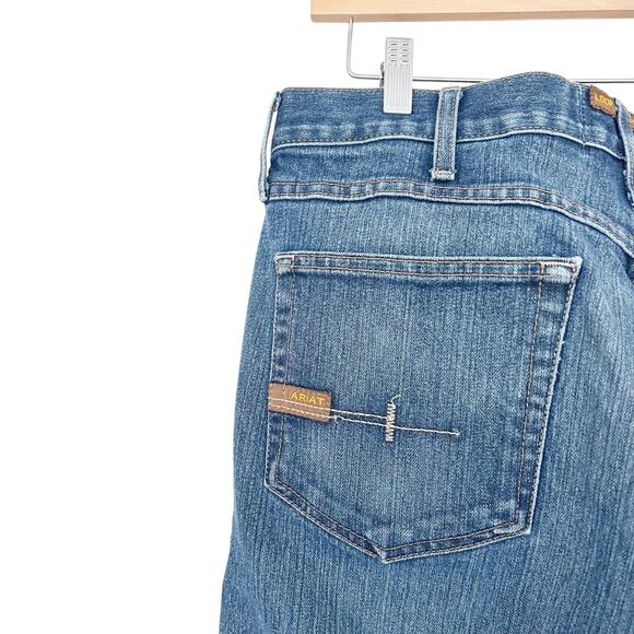 Ariat Rebar M5 Slim Straight Jeans Sz 34x32 - Picture 3 of 7